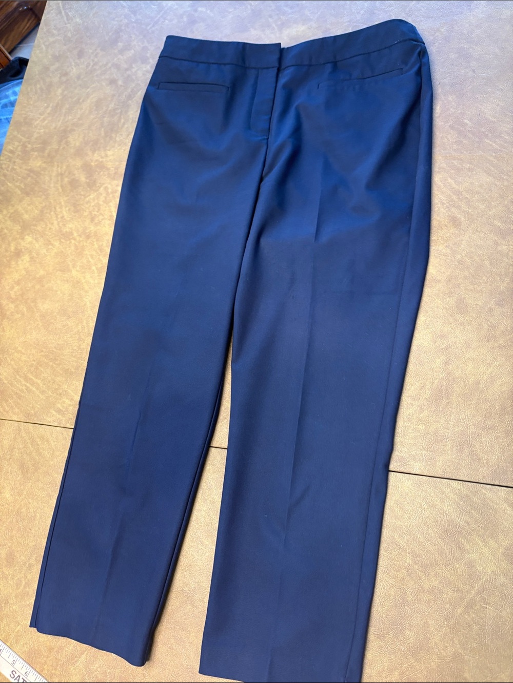 Chico's Men's Dress Pants in Navy Blue - Slimming Ankle Pants